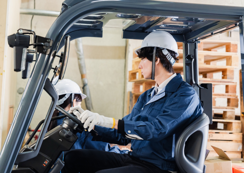 荷役負担ゼロの対応力